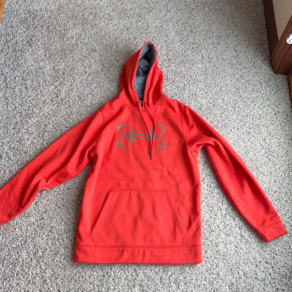 Orange/Red Under Armour Sweatshirt